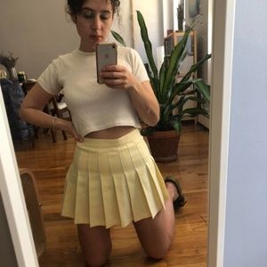 American Apparel tennis skirt